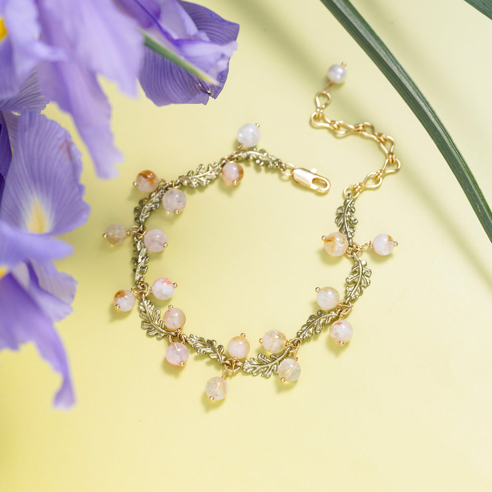 Gooseberry Bracelet Leaf Jewelry