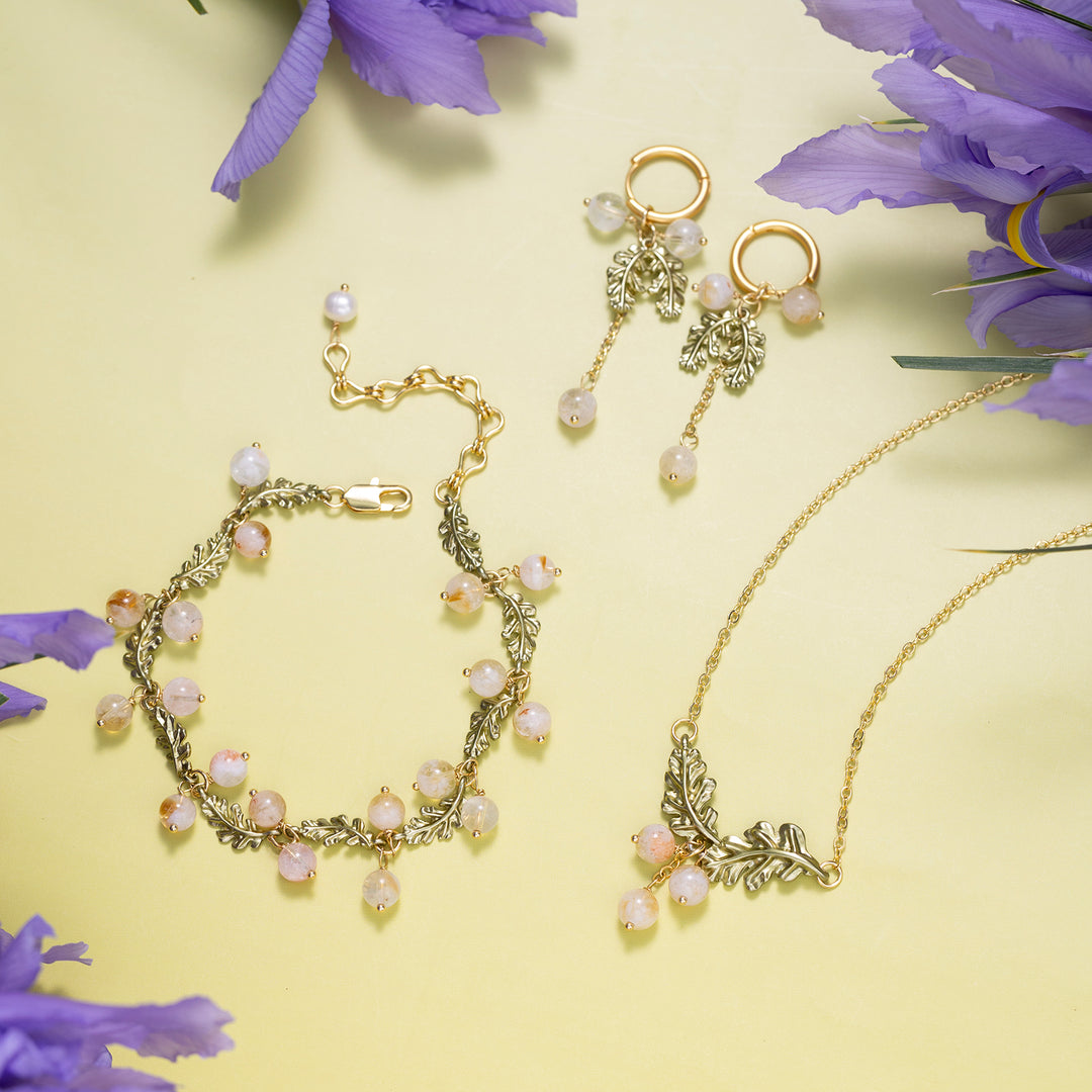 Gooseberry Jewelry  Leaf Jewelry Gifts for Her