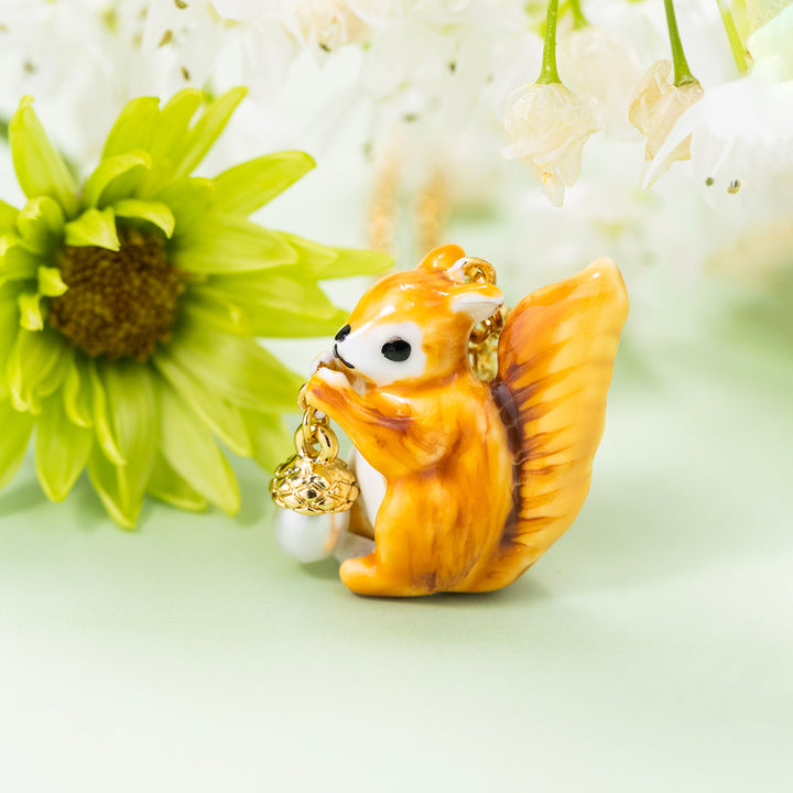 Squirrel Necklace