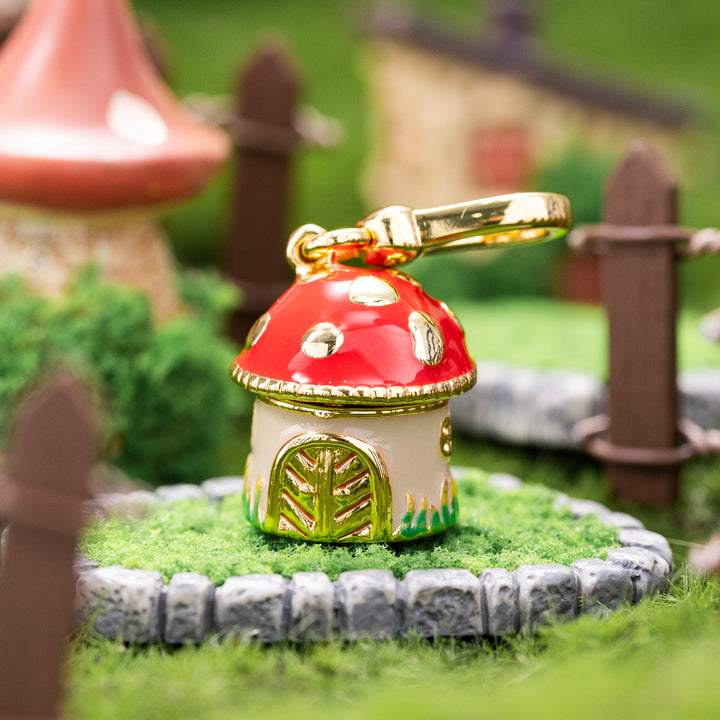 Mushroom Locket Necklace