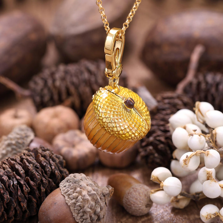  Locket Necklace 18K Gold Jewelry