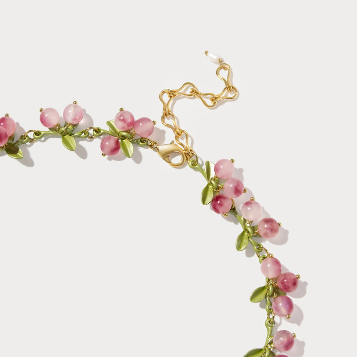 Purple Berry Necklace