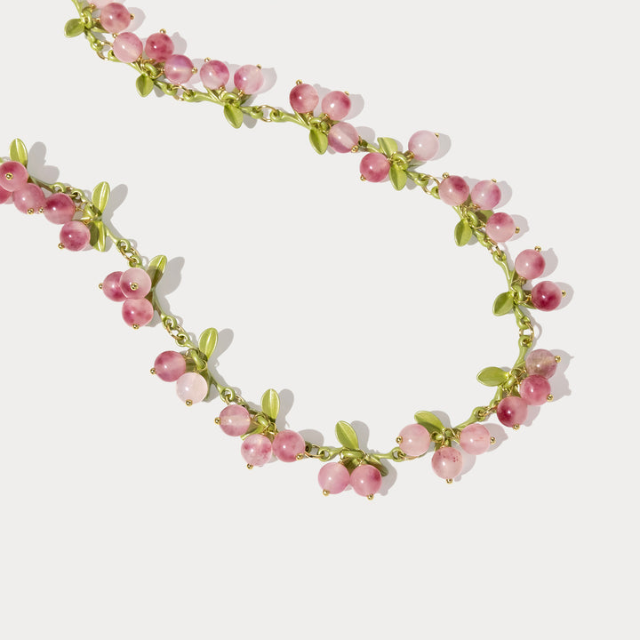 Purple Berry Necklace