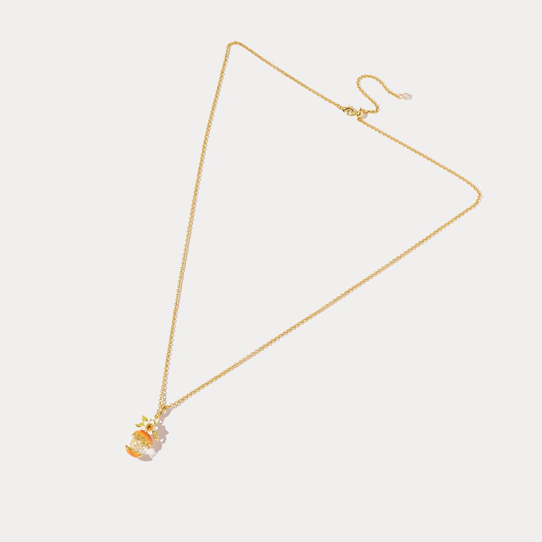 Orange Necklace