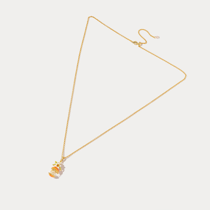 Orange Necklace
