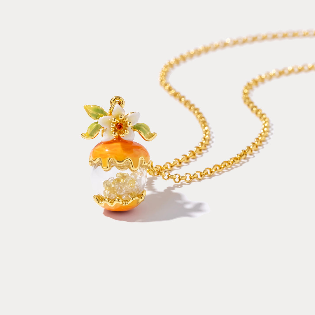 Orange Necklace