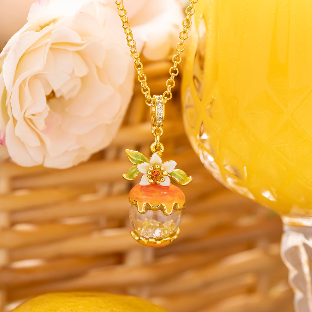 Orange Necklace