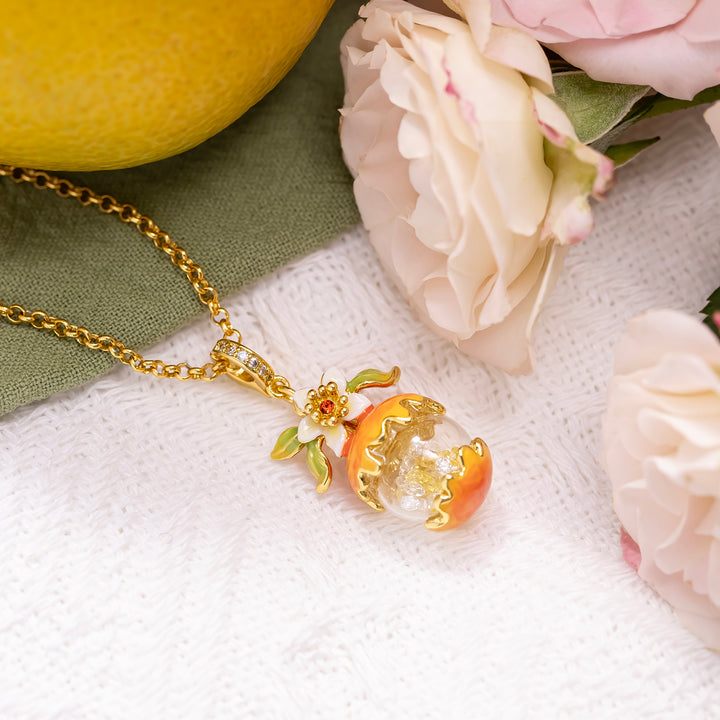 Orange Necklace
