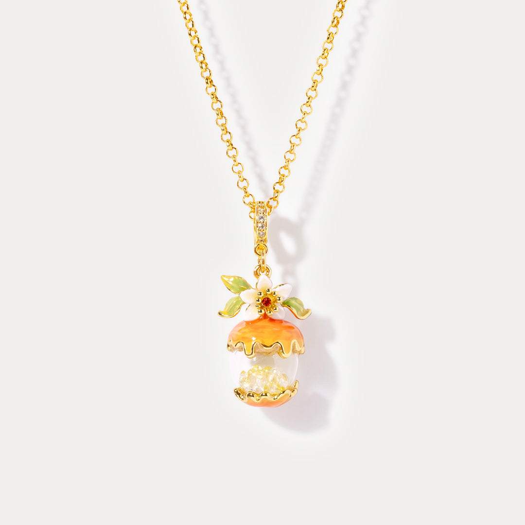 Orange Necklace