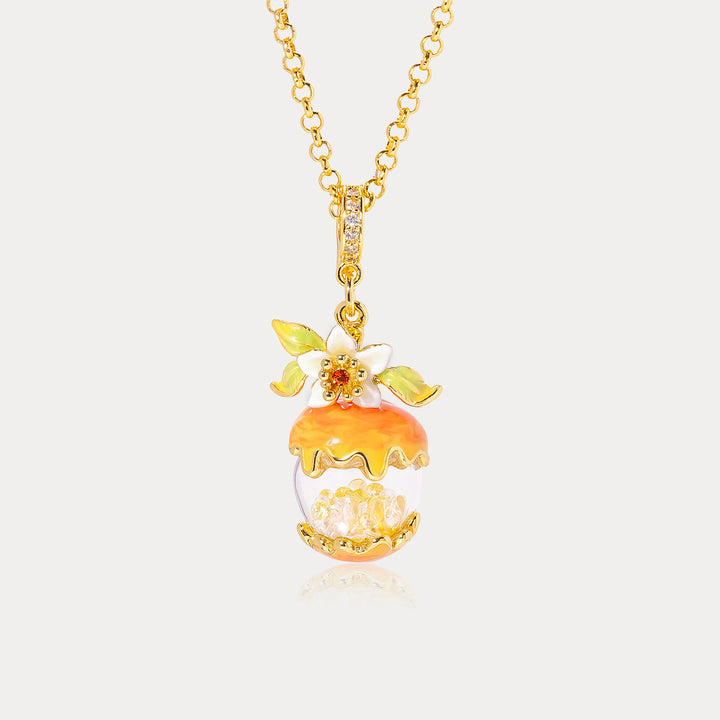 Orange Necklace