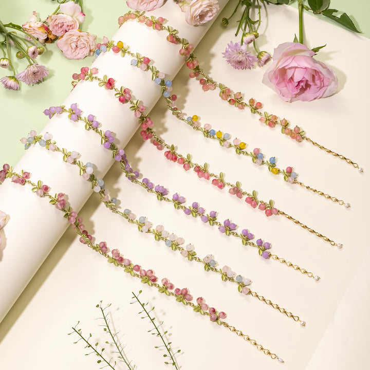 Purple Berry Necklace