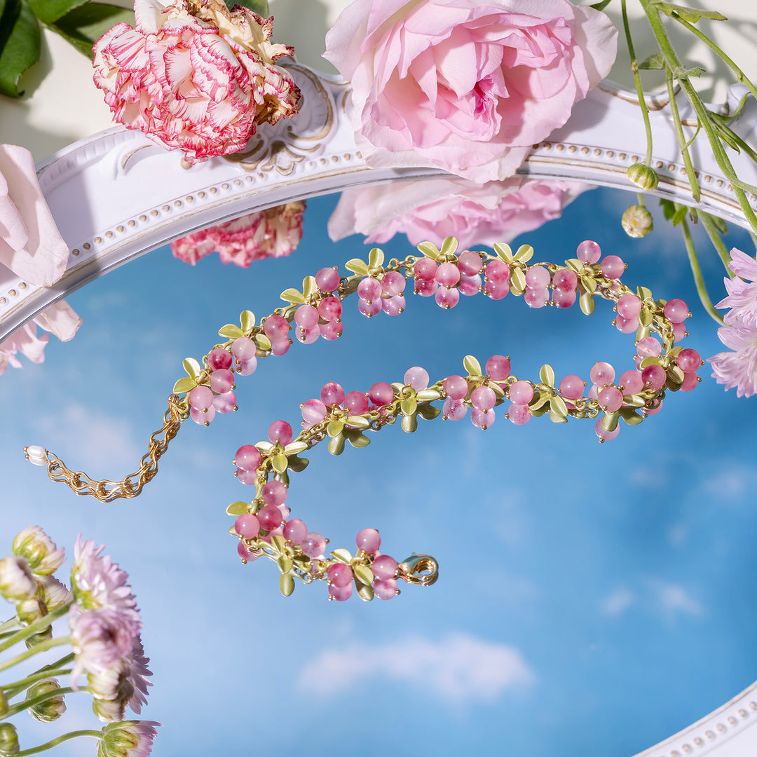 Purple Berry Necklace