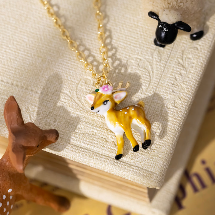 Deer Necklace