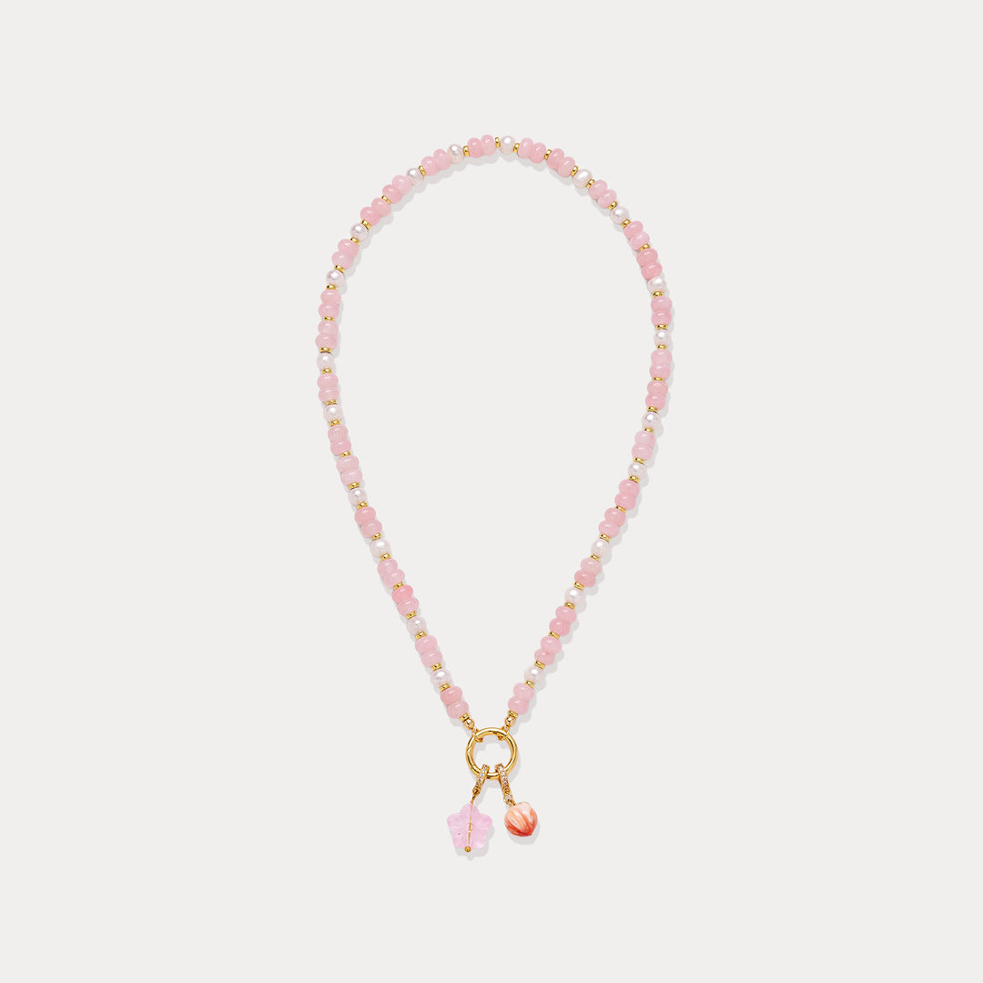 Flower Beaded Necklace