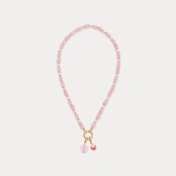 Flower Beaded Necklace