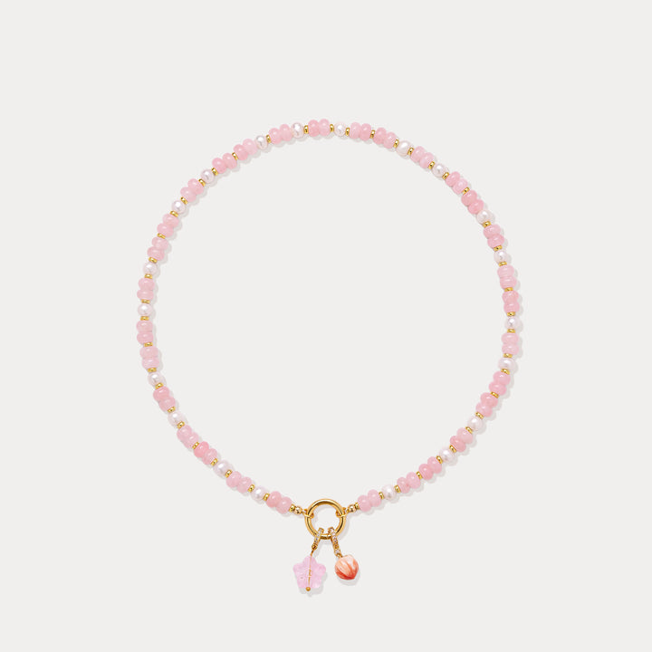 Flower Beaded Necklace