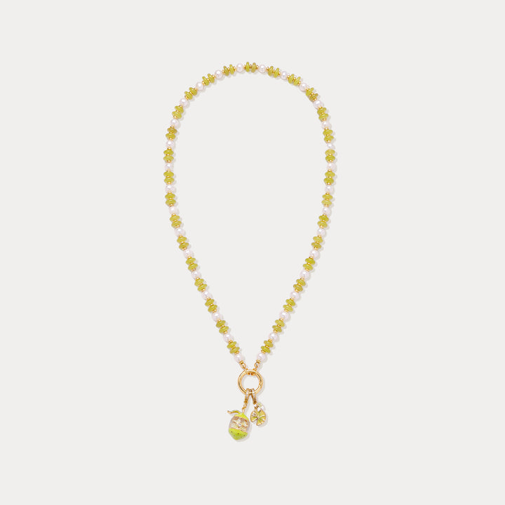 Green Beaded Necklace