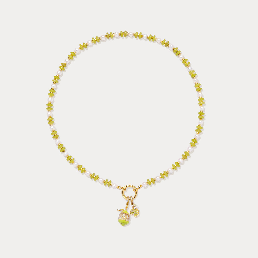 Green Beaded Necklace