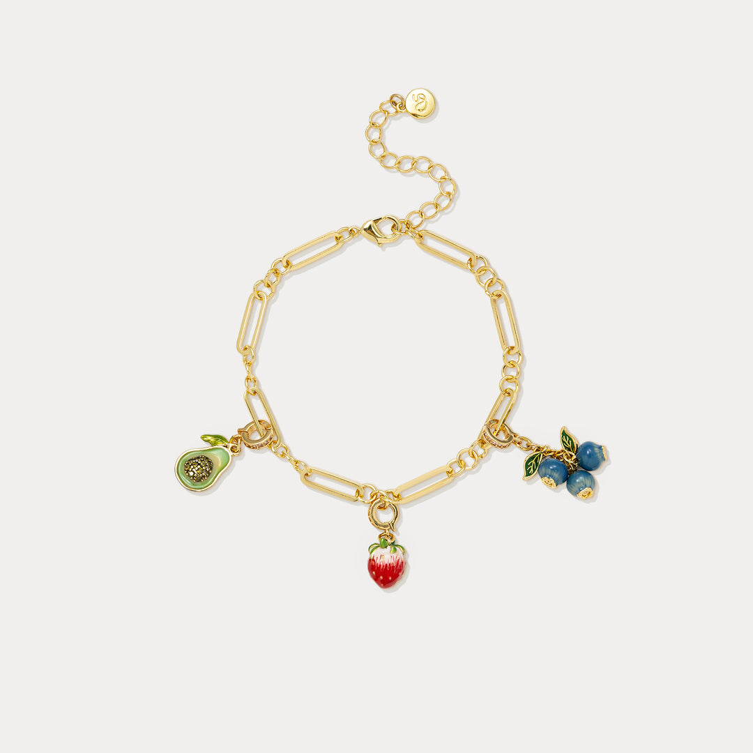 Fruit Charm Bracelet Selenichast