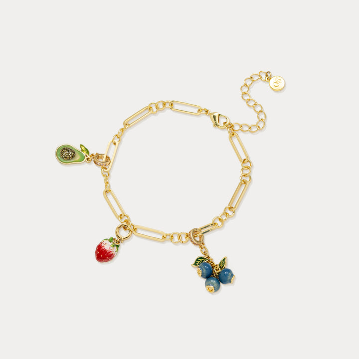 Fruit Charm Bracelet Selenichast