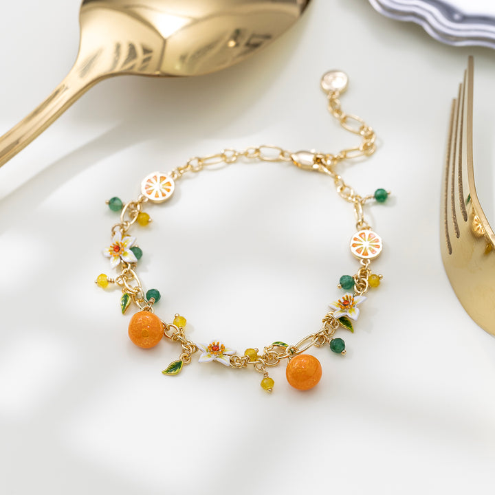 Orange Bracelet