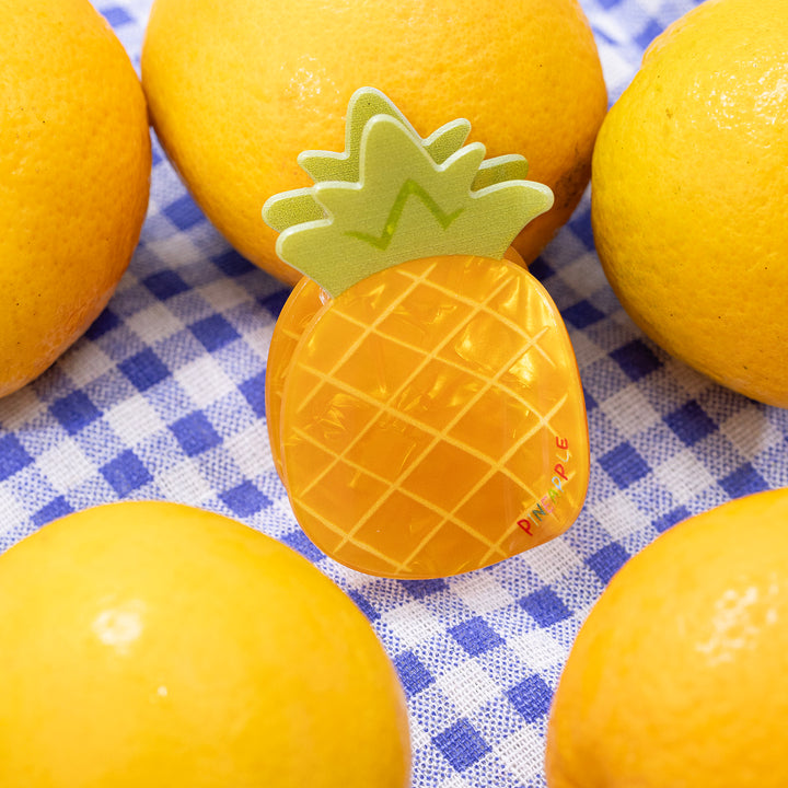 Strawberry & Pineapple Claw Clips