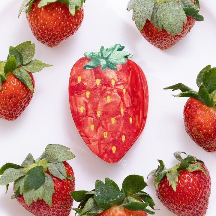 Strawberry & Pineapple Claw Clips