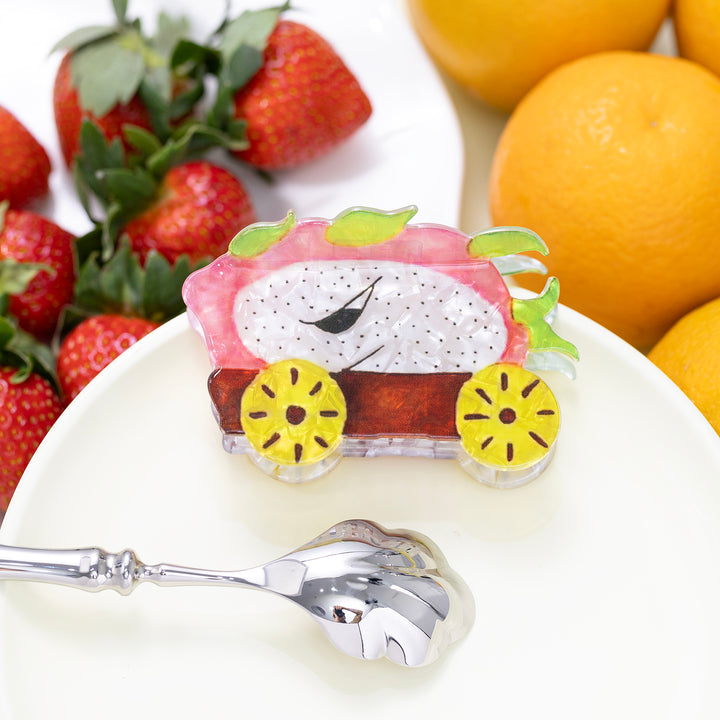 Strawberry & Dragon fruit Claw Clips