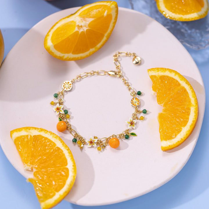 Orange Bracelet