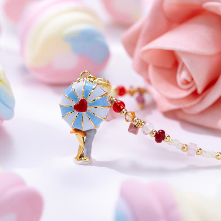 Flower Beaded Necklace