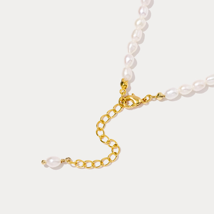 Strawberry Pearl Necklace