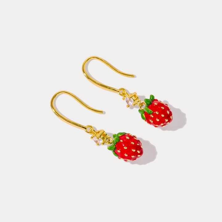 Strawberry Earrings