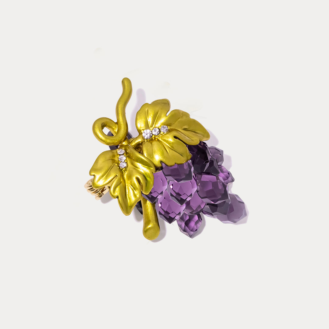 Grape Brooch