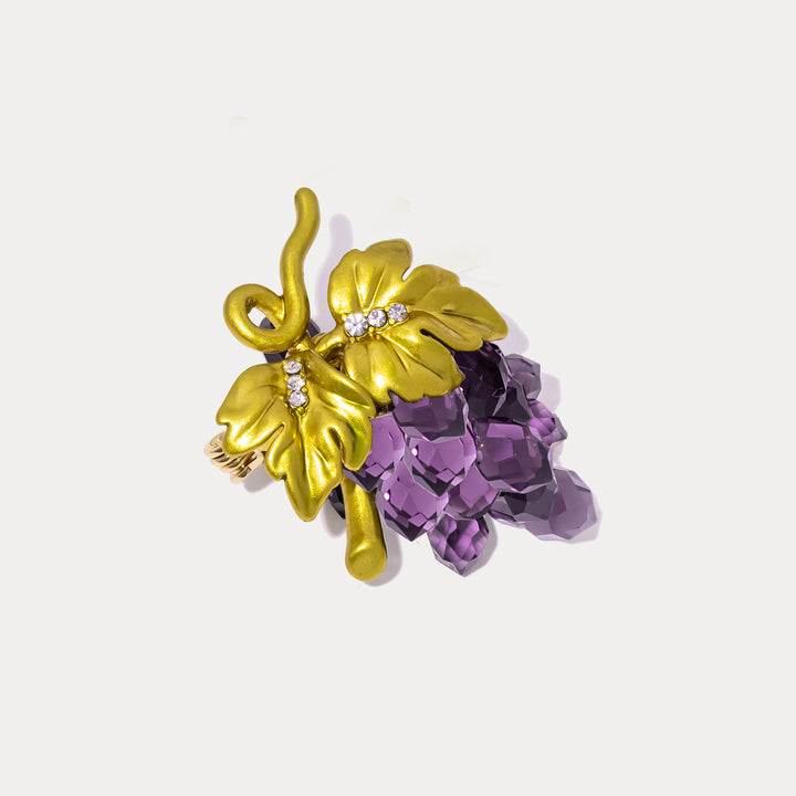 Grape Brooch