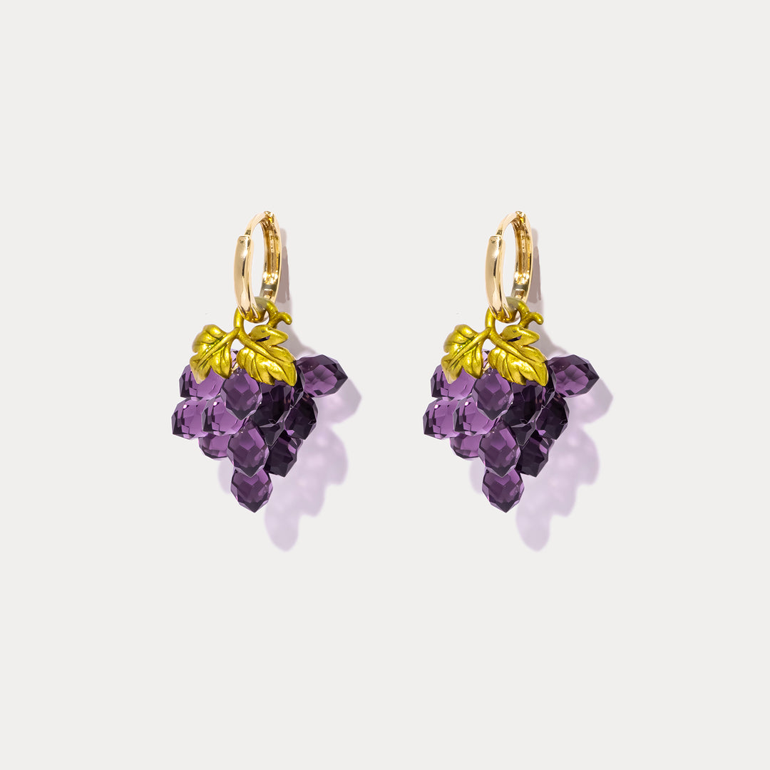 Grape Earrings