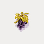 Selenichast Grape Brooch Summer Jewelry