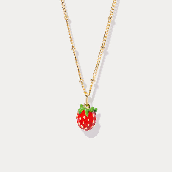 Strawberry Necklace