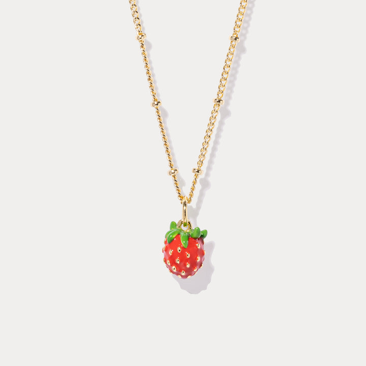 Strawberry Necklace