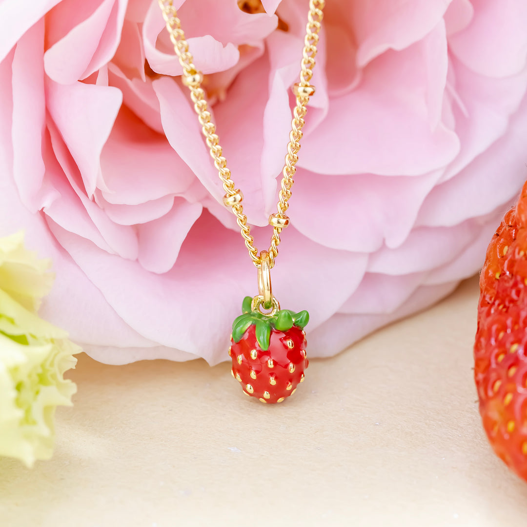 Strawberry Necklace