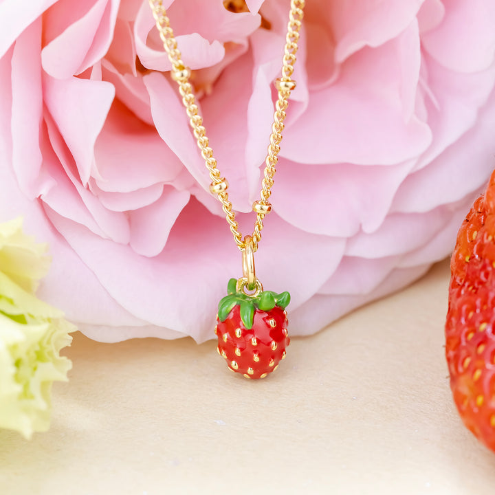 Strawberry Necklace