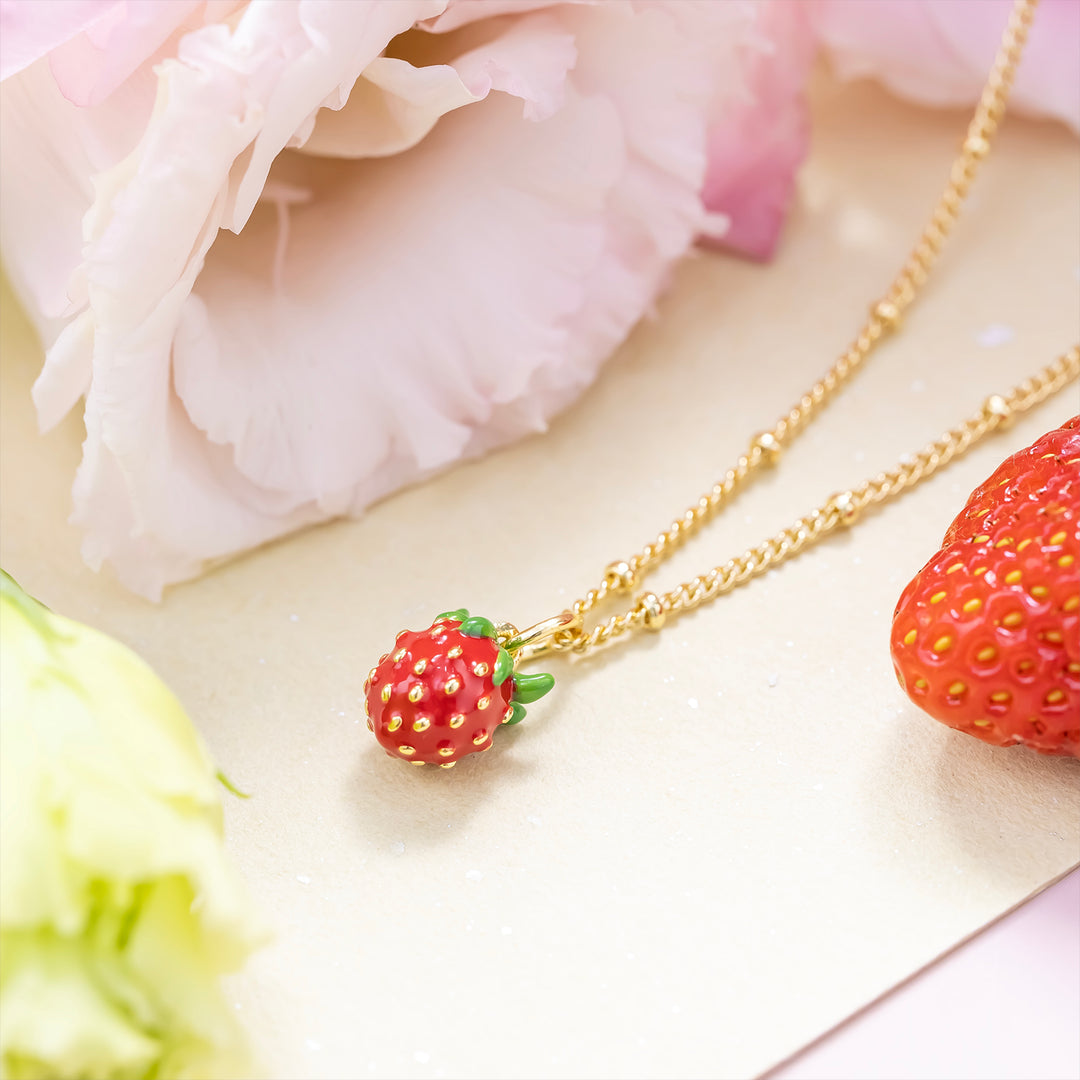 Strawberry Necklace