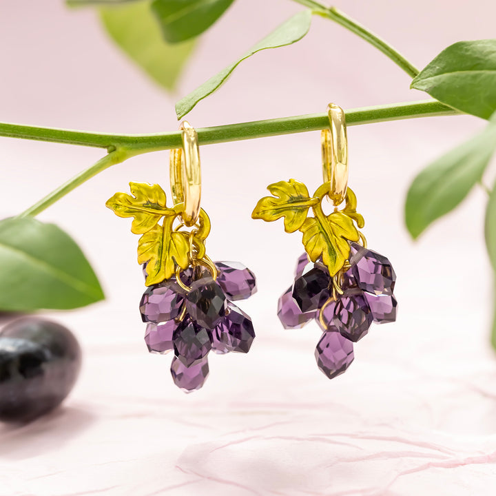 Grape Earrings
