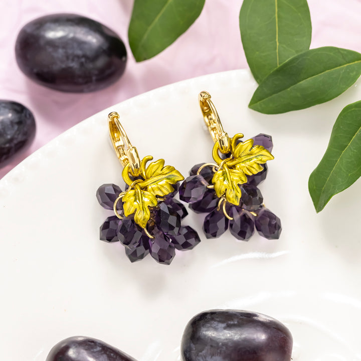 Grape Earrings