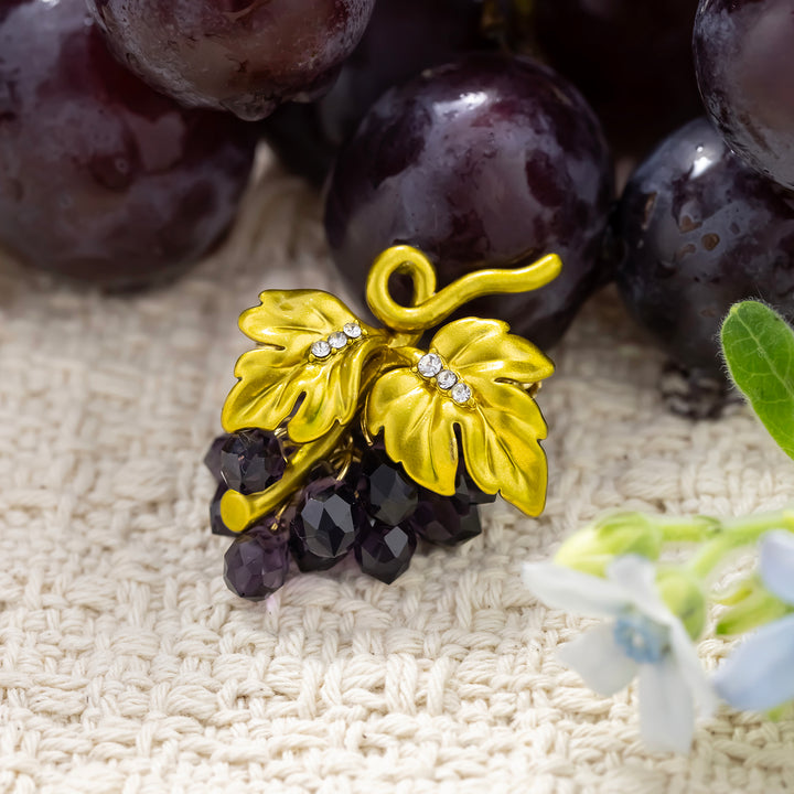 Grape Brooch