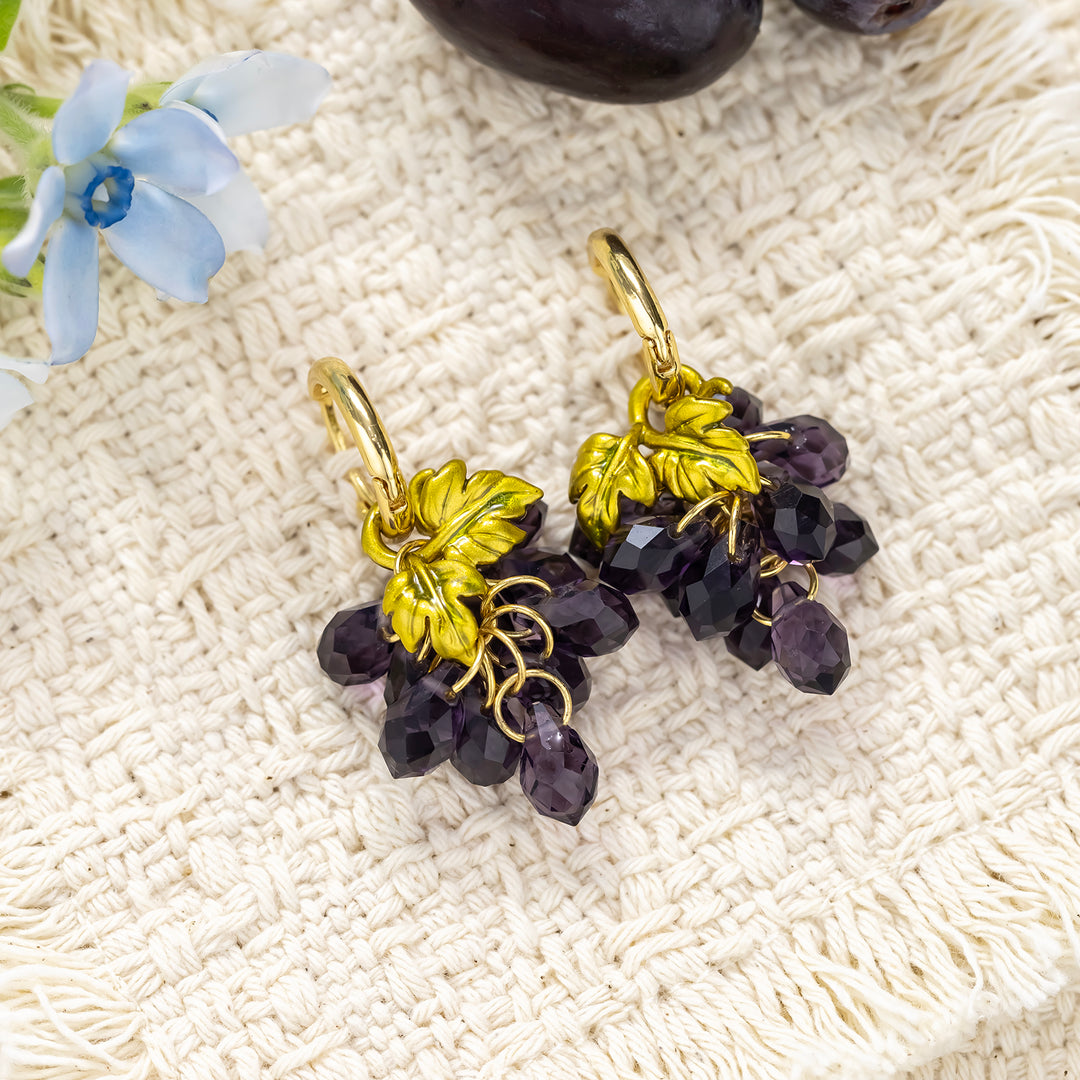 Grape Earrings