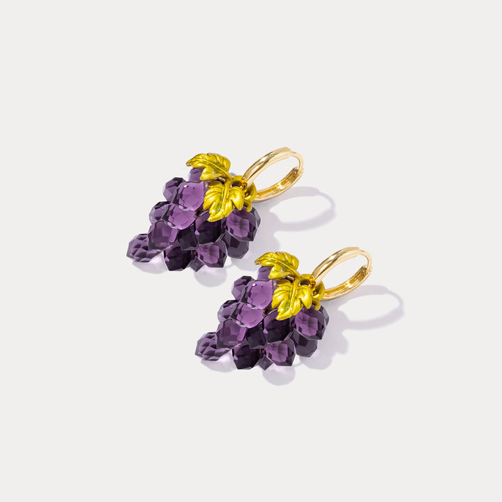 Grape Earrings