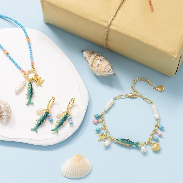 Sardine Jewelry Set with Gift Wrapping