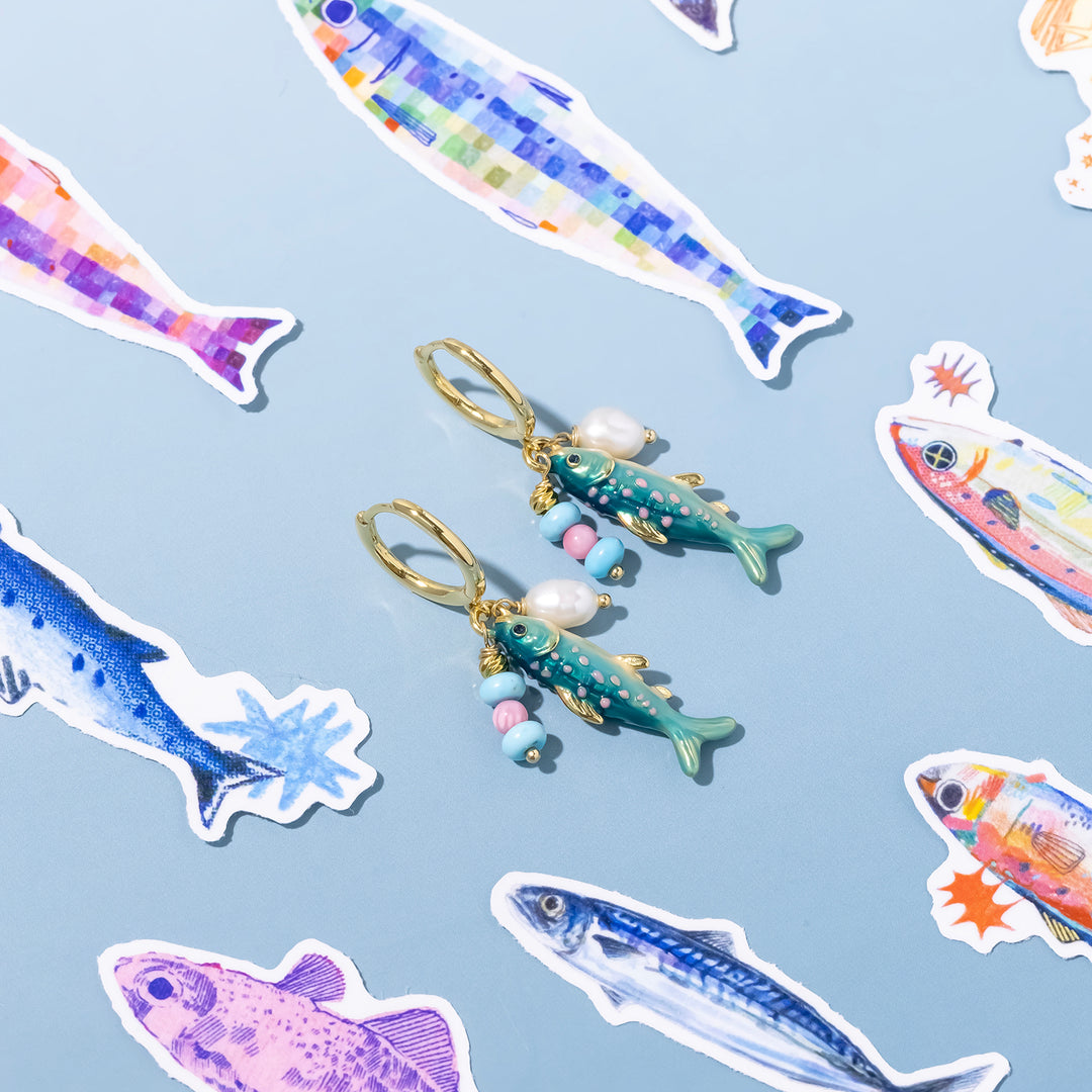 Sardine Earrings
