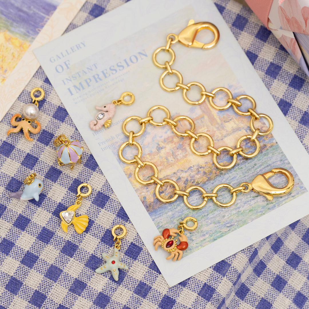 Statement Bag Charm Chain