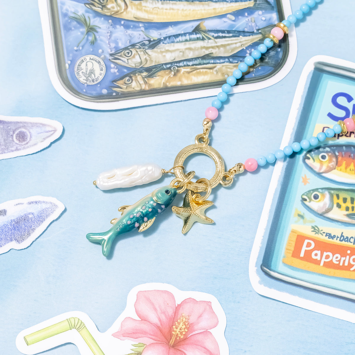 Selenichast Sardine Jewelry Ocean Inspired Design